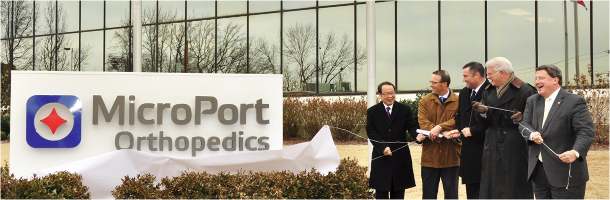 MicroPort transitions with unveiling ceremony in Feb 2014, Credit Microport Orthopedics_Folder 8